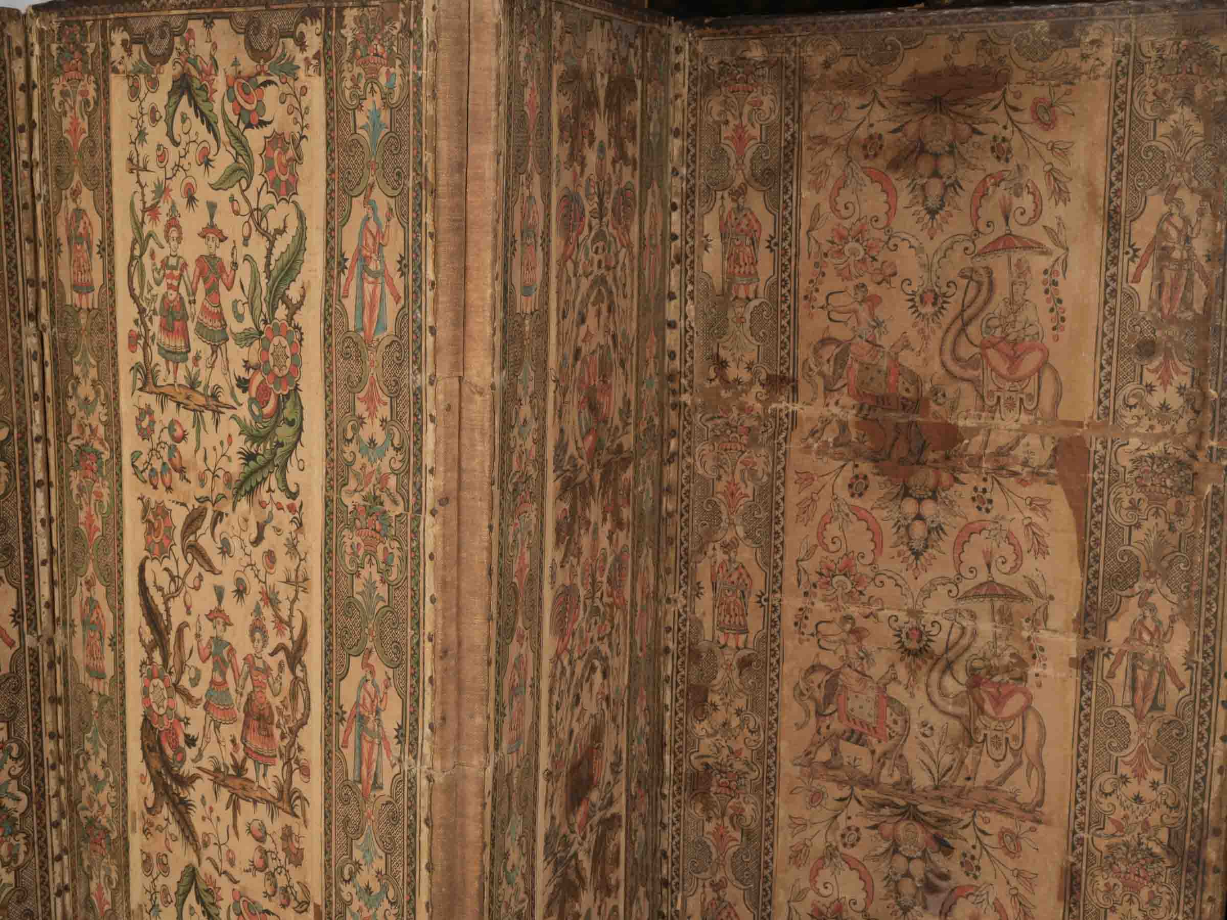 Historical provenance folding screen  