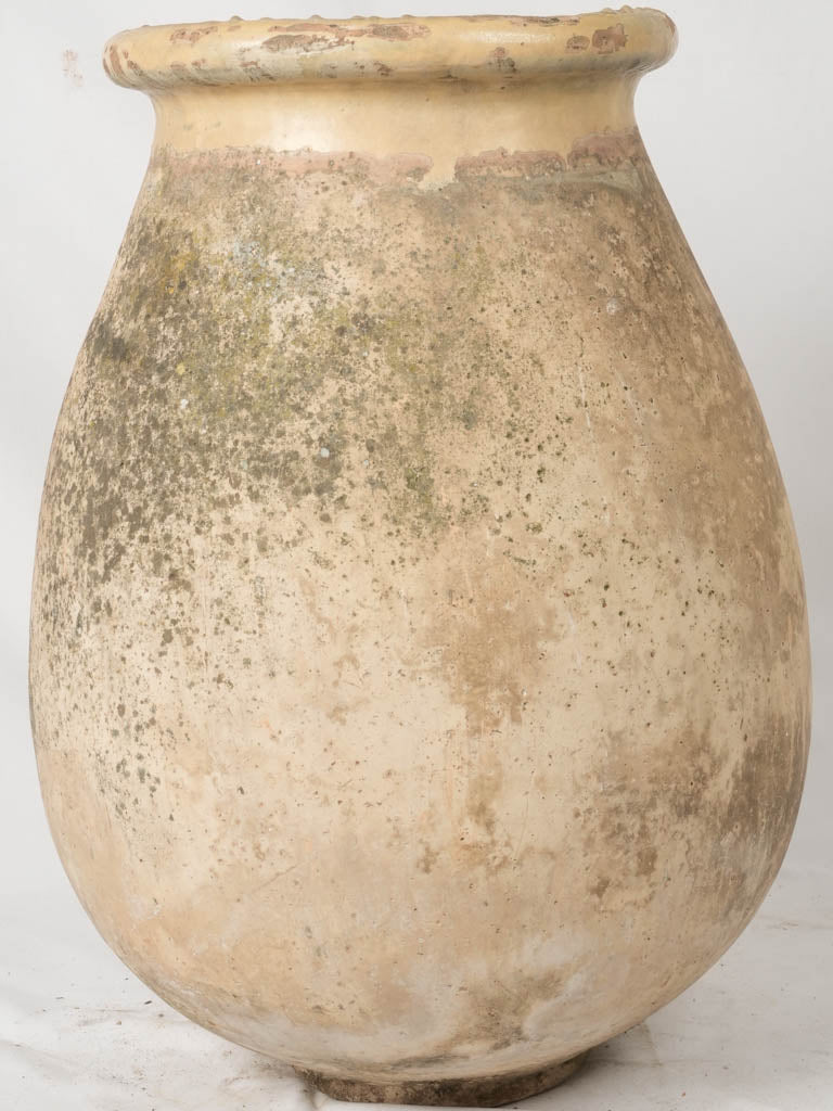 Traditional, 19th-century clay vessel