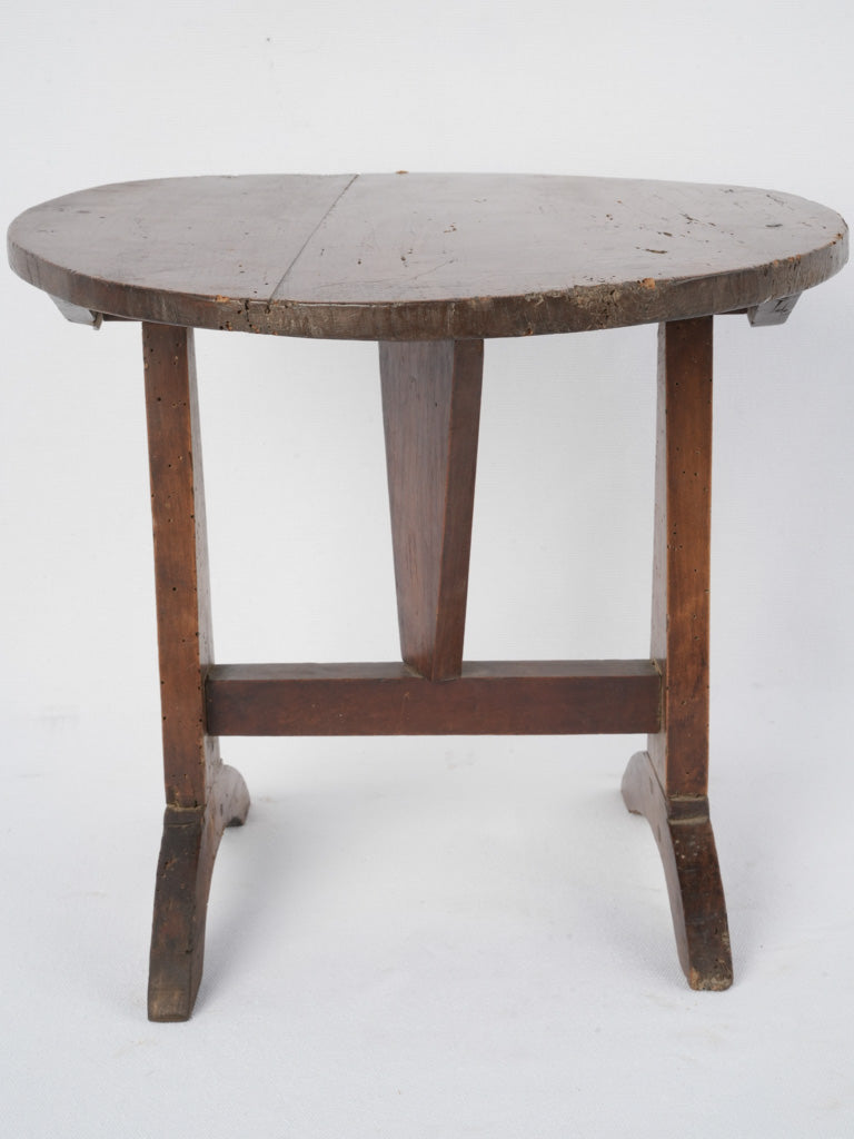 Adorable antique wooden wine toy table