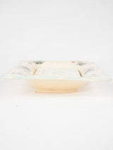 Classic Majolica dish with drainage feature