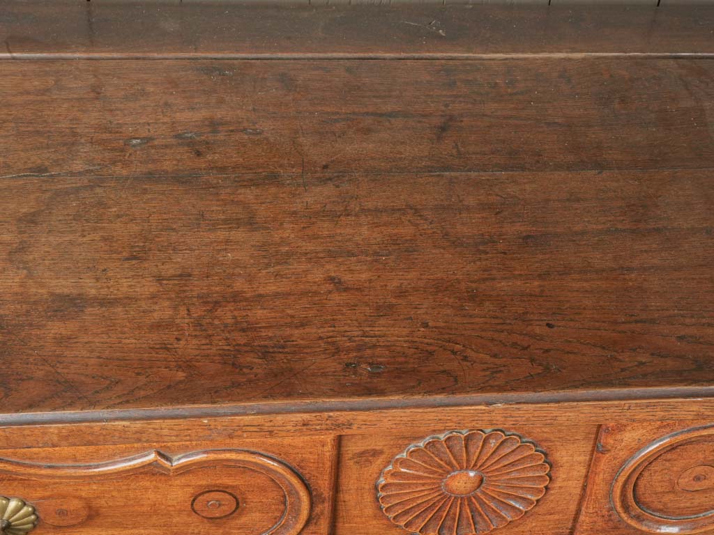 Decorative antique Louis XV buffet