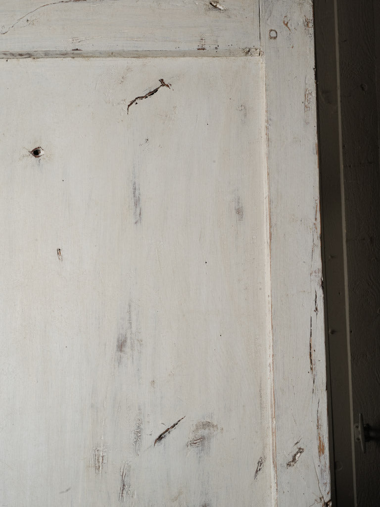Timeworn patina armoire
