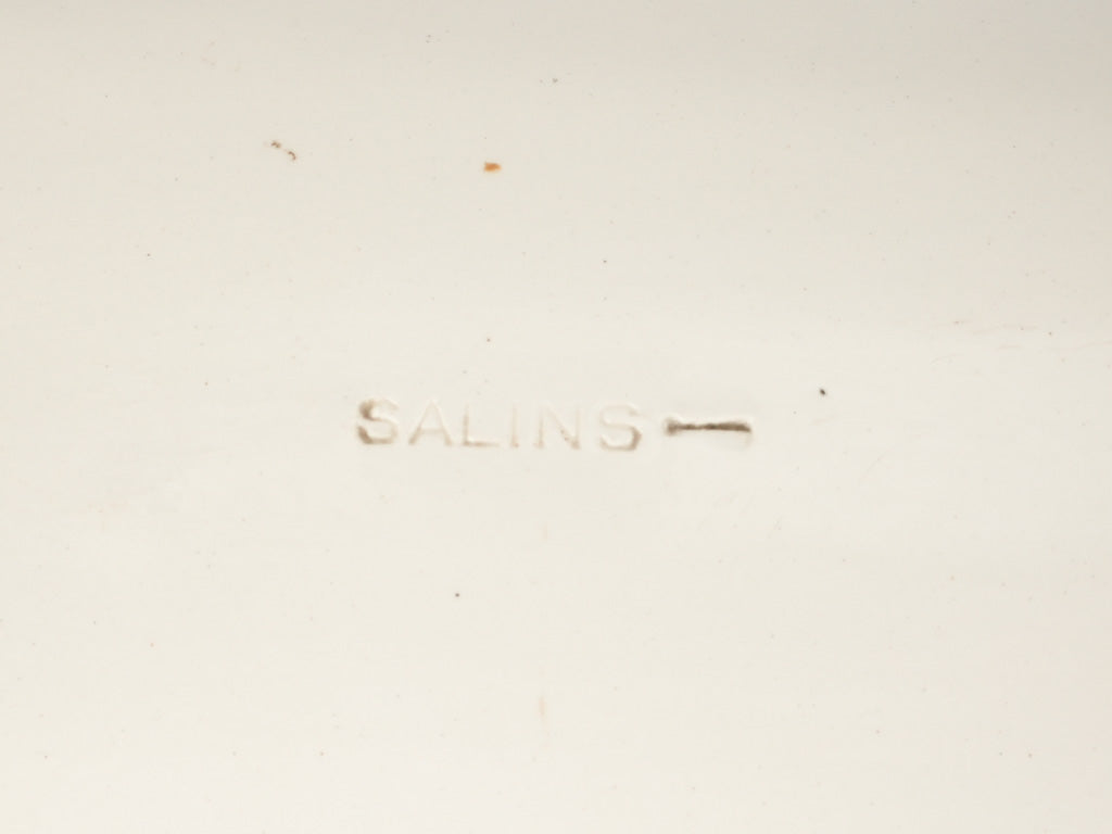 Sourced private collection barbotine platter