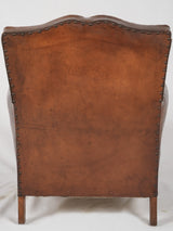 Historical French patina club chair