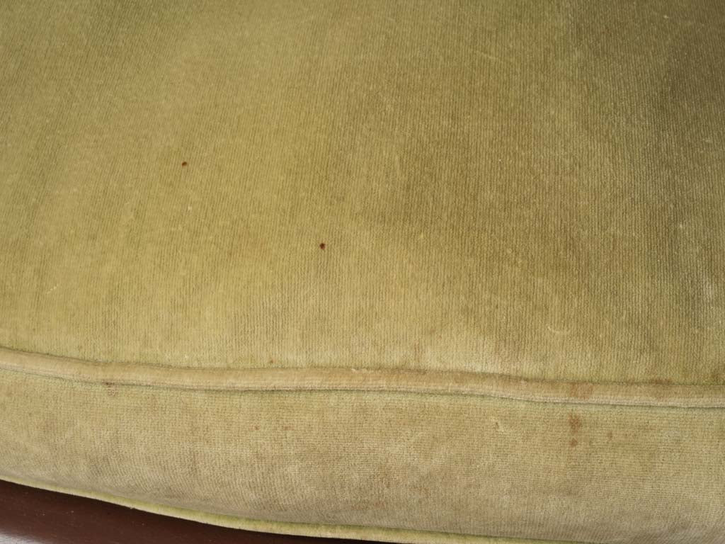 Warm oak frame caned chairs  