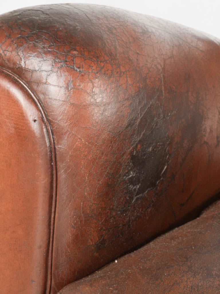 Woodworm-treated historical armchairs