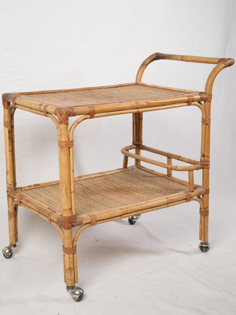 Retro Mid-century Beverage Trolley  