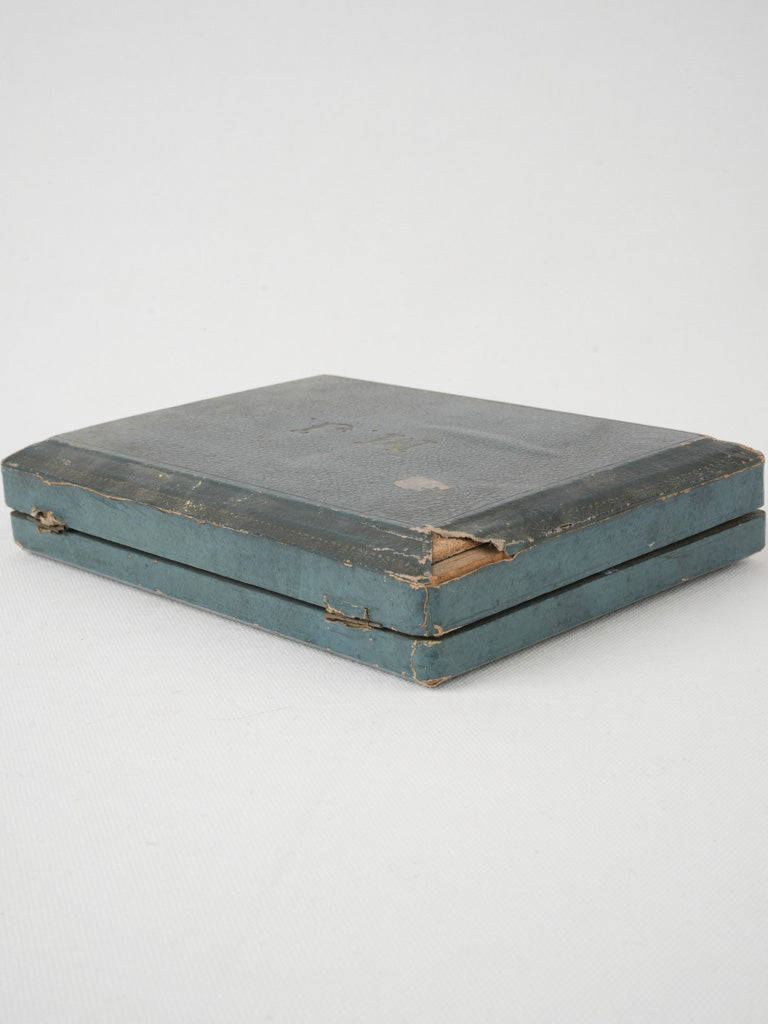 Patina-infused antique dinner serving handles