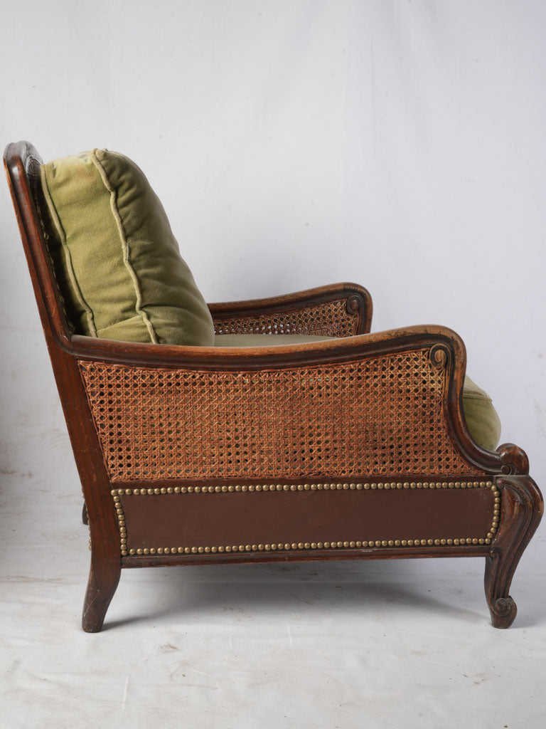 Antique oak armchairs  