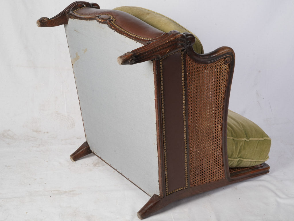 Double caning English chairs  