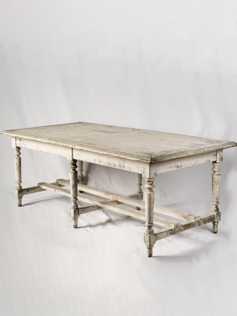 19th-Century French Provincial Drapière Table W/ Rustic Patina - 78"