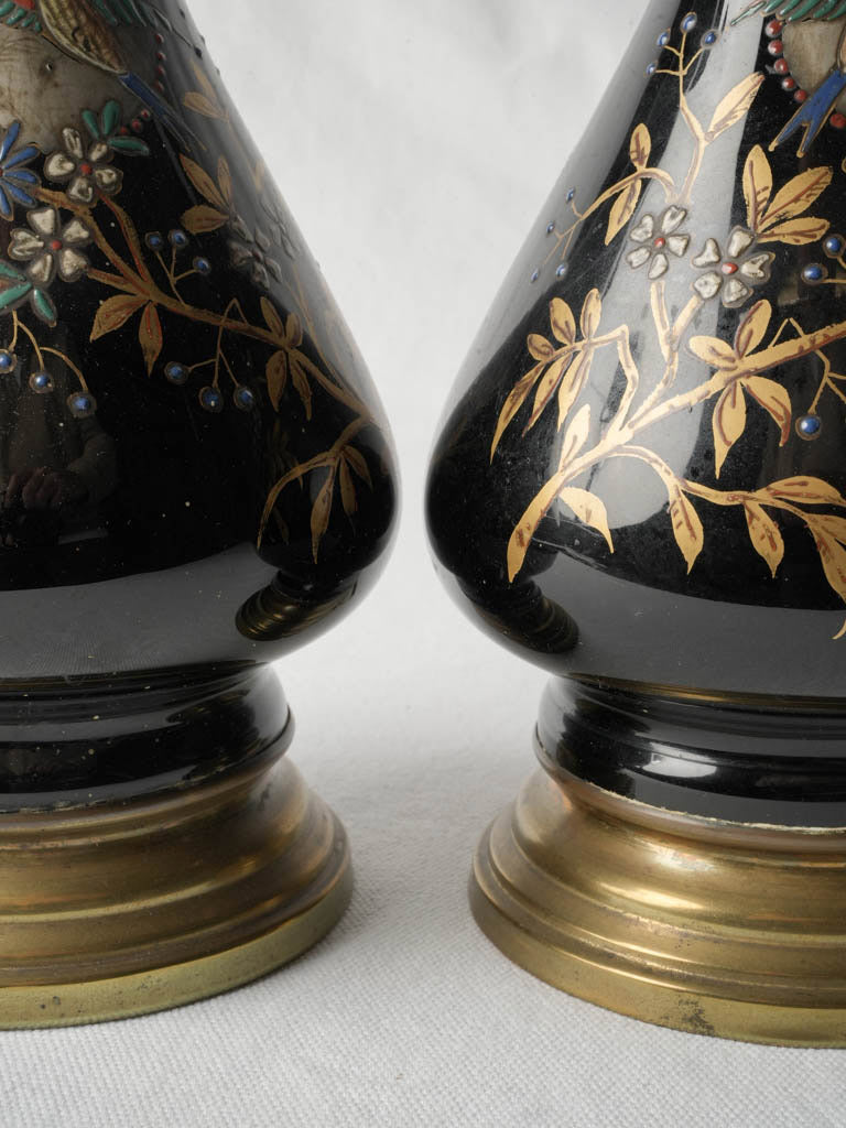 Refined historical collectible oil lamps  