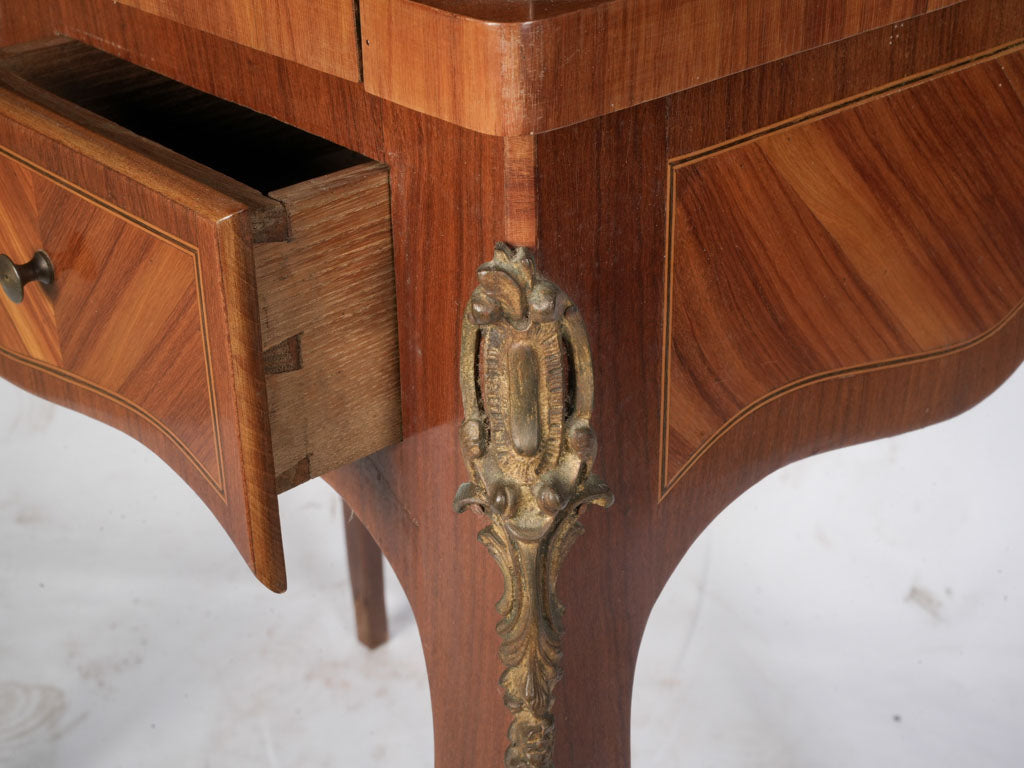 Warm reddish-brown period desk