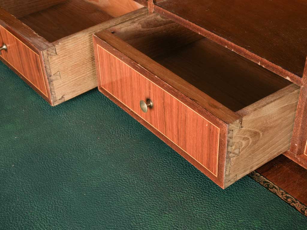 Ornate gilt-bronze sabot desk