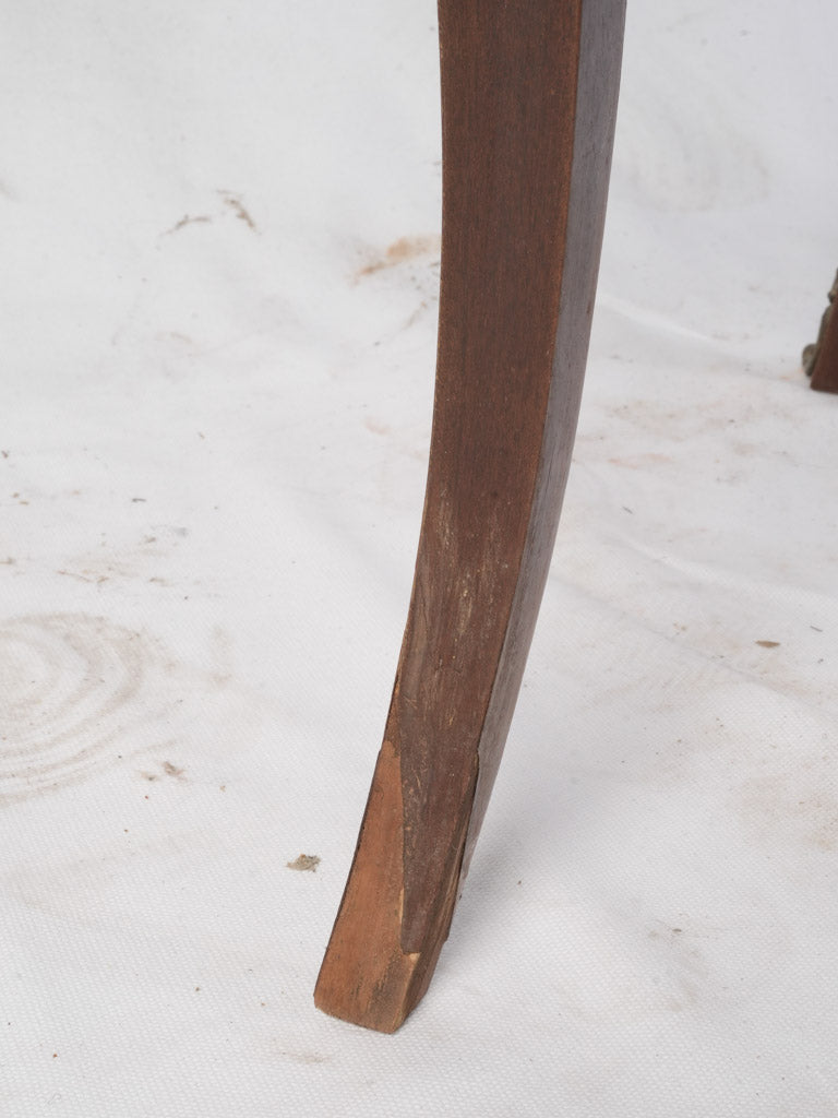 Graceful 1950s Louis XV revival desk