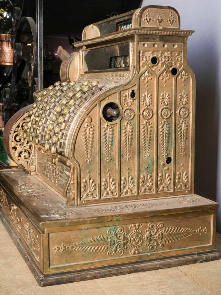 French-market export cash register