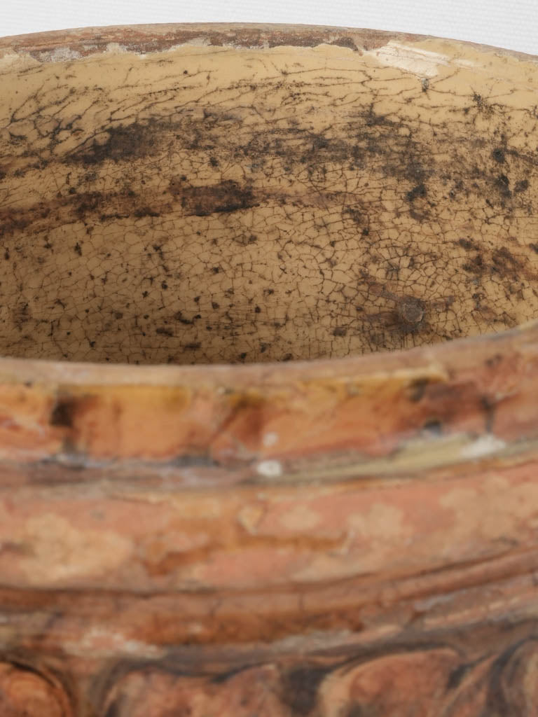 French pottery vase