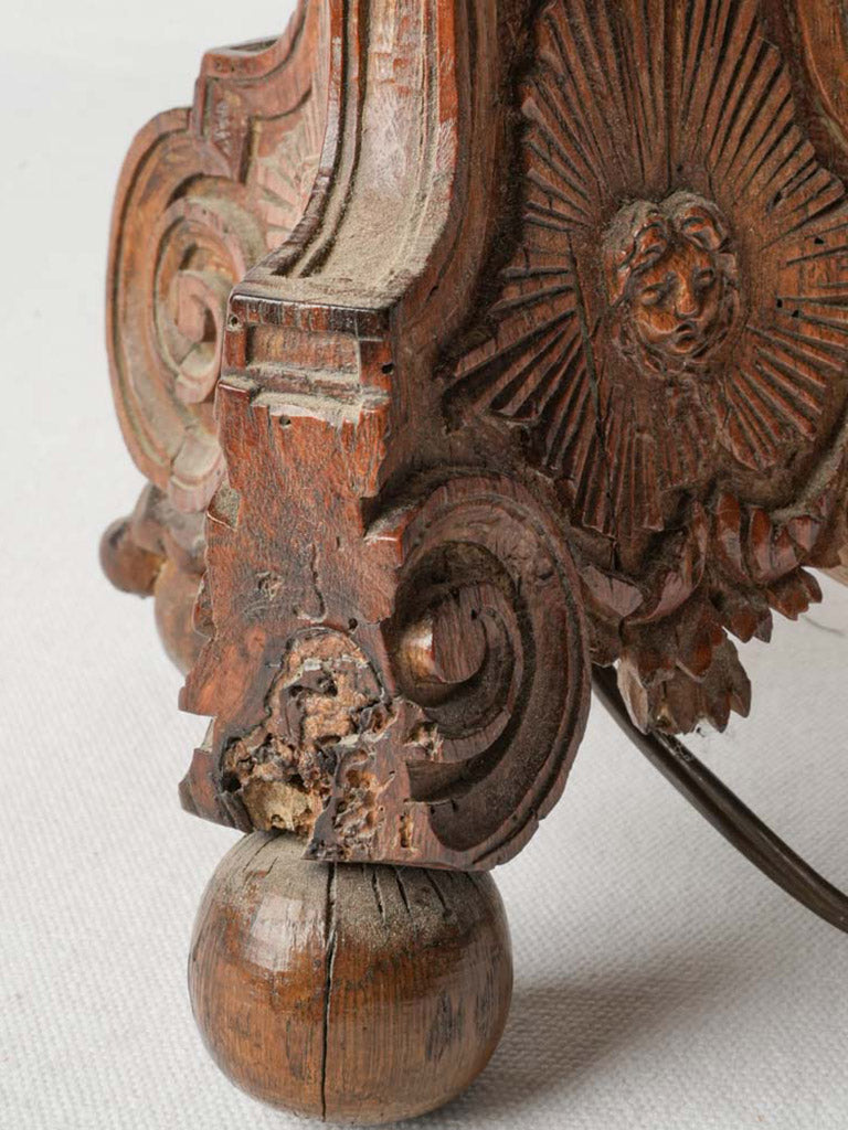 Weathered ecclesiastical-style table lamp