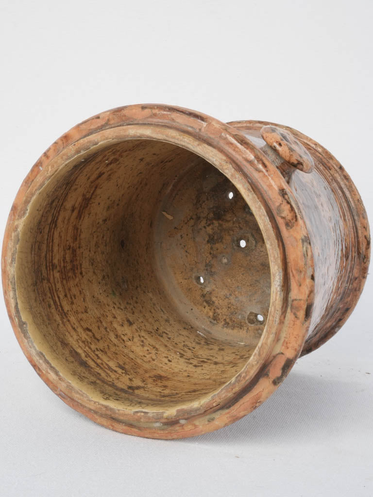 Rustic jaspé flower vase