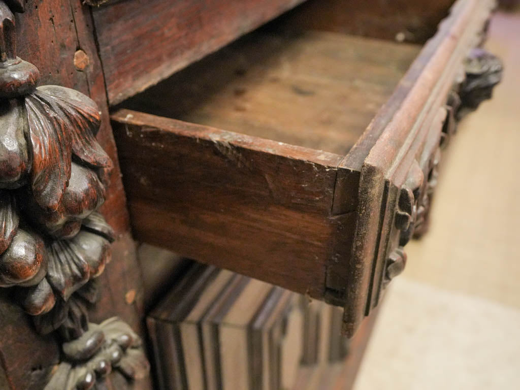 Luxurious Flemish oak buffet