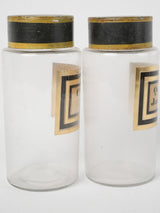 Vintage Quinquina glass tonic container