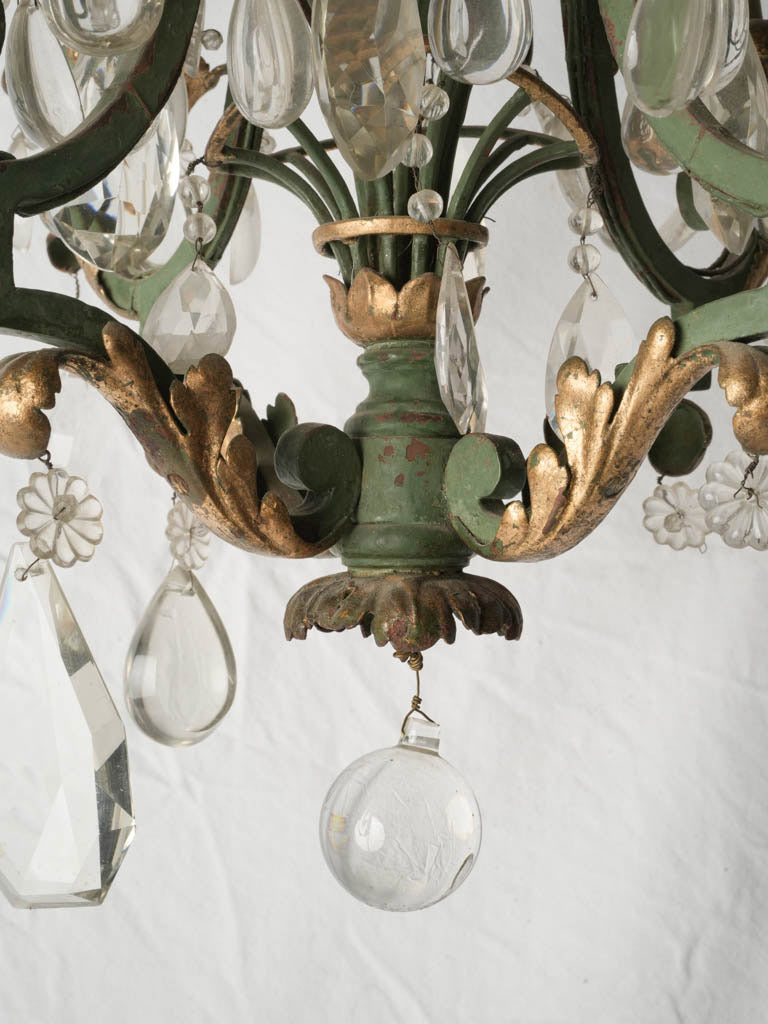 Romantic tiered crystal chandelier  
