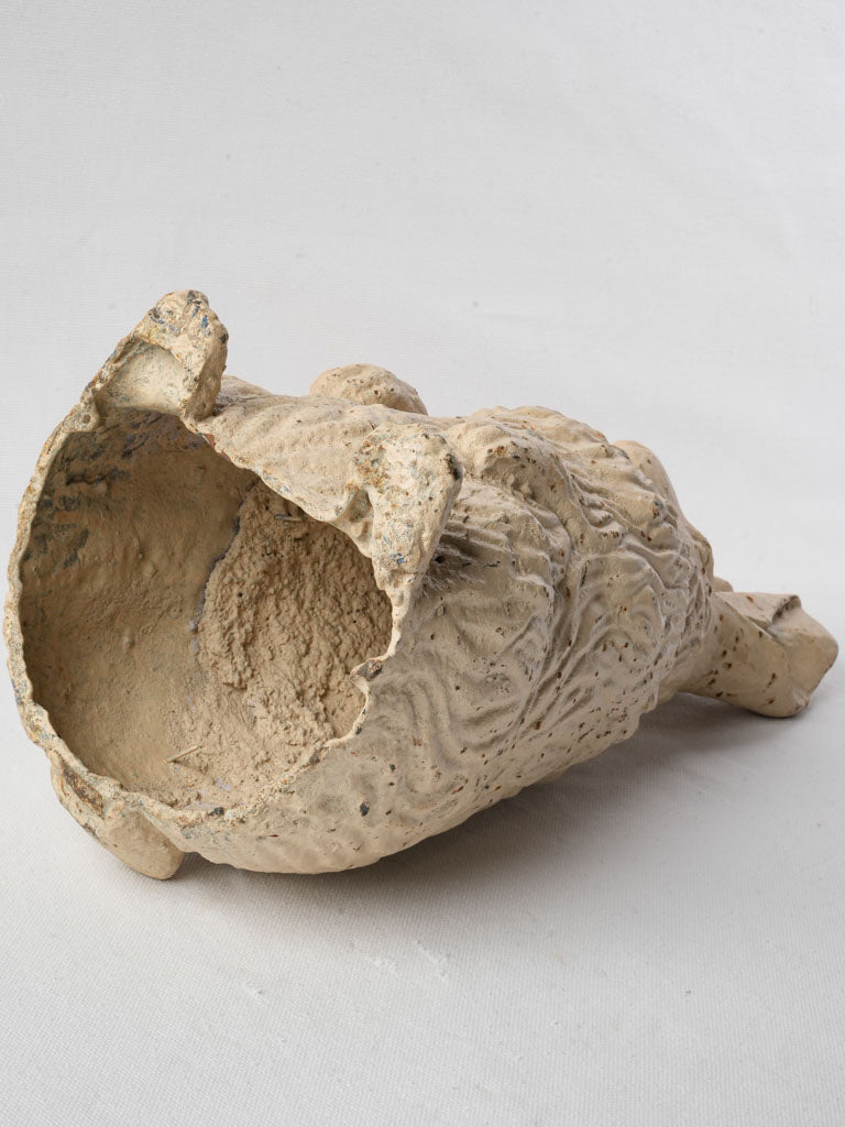 Beautifully aged cast iron rabbit