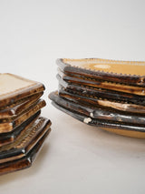 Old-world charm French ceramic bowls set