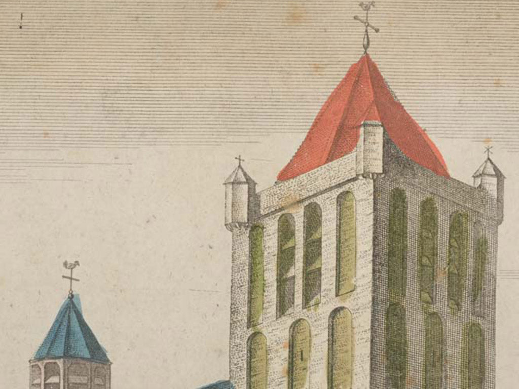 Detailed antique paper artwork  