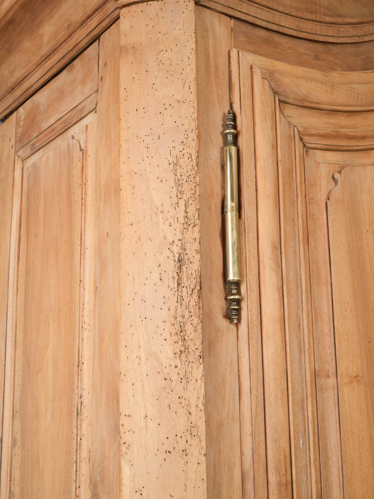 Historic honeyed walnut armoire  