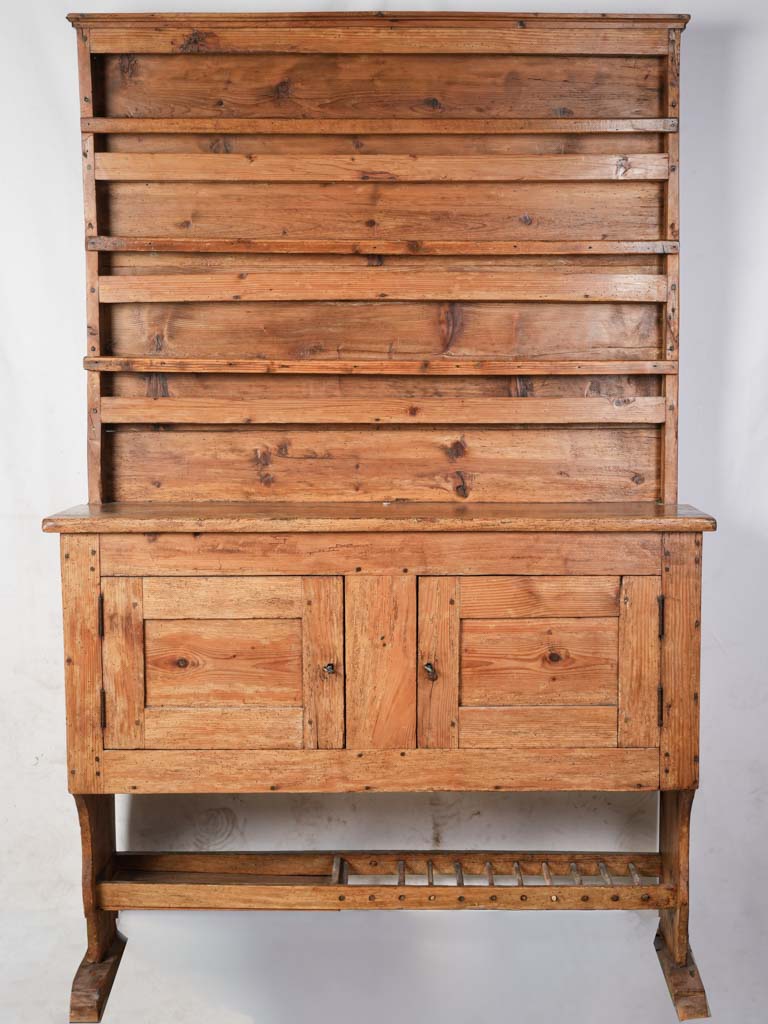 Vintage rustic pine cupboard  