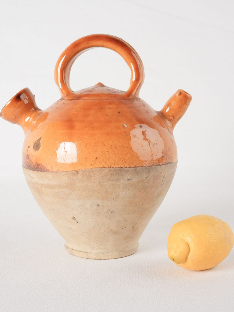 Ocher Kanti water pitcher