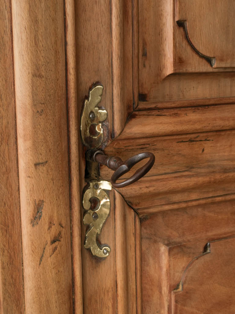 Artisanal crafted Louis XV wardrobe  