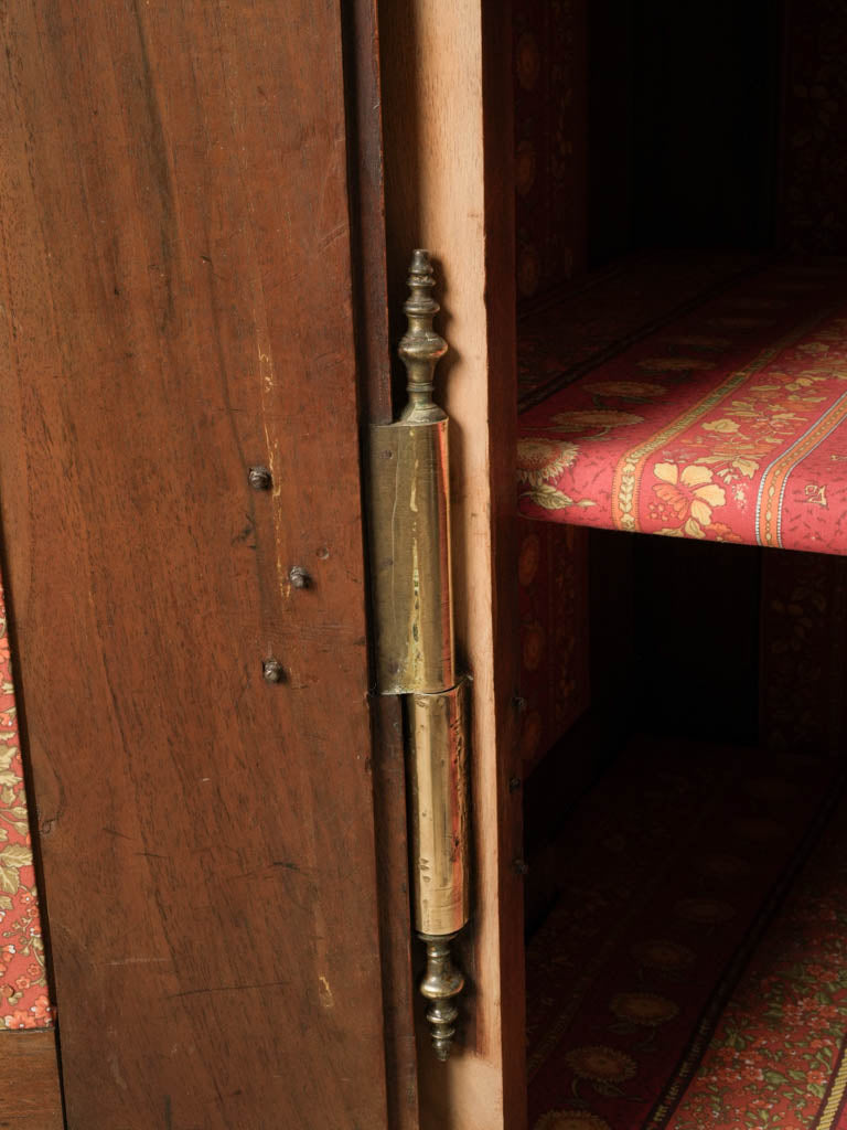 Sinuous proportionate Louis XV wardrobe  