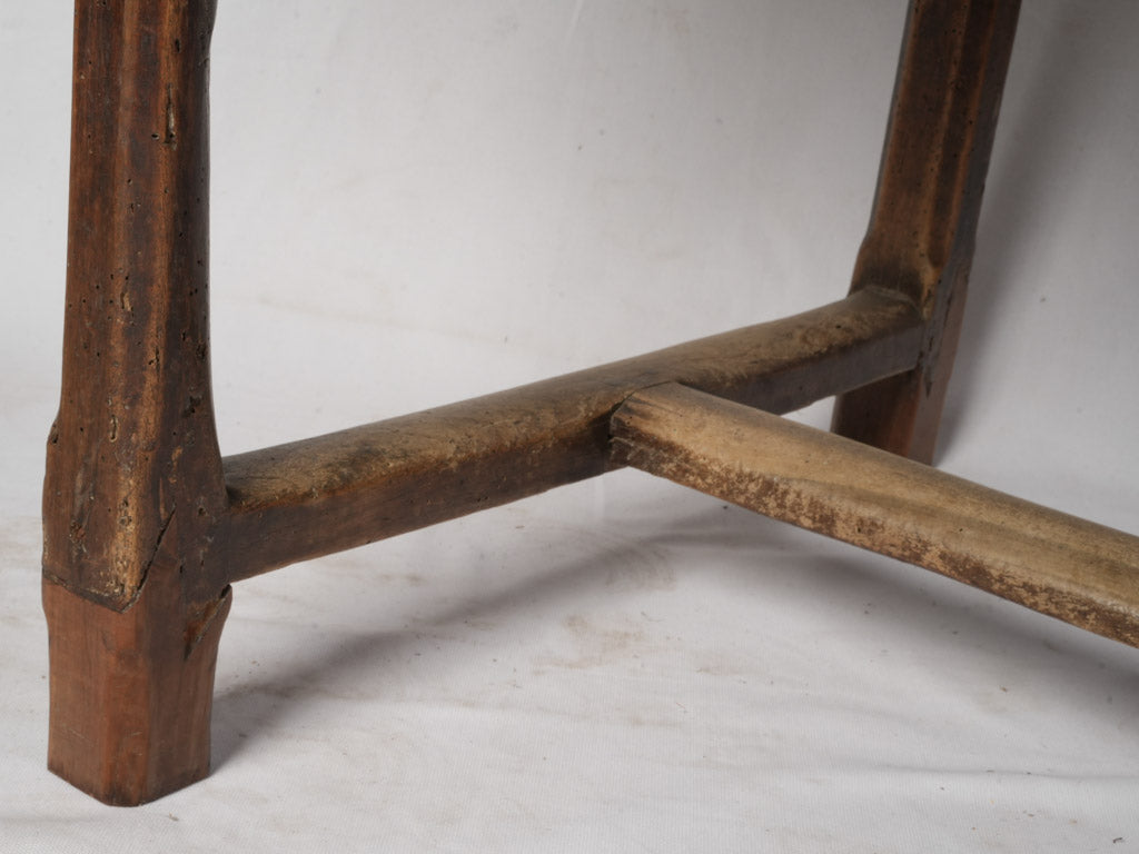 Honest warmth rustic dining table