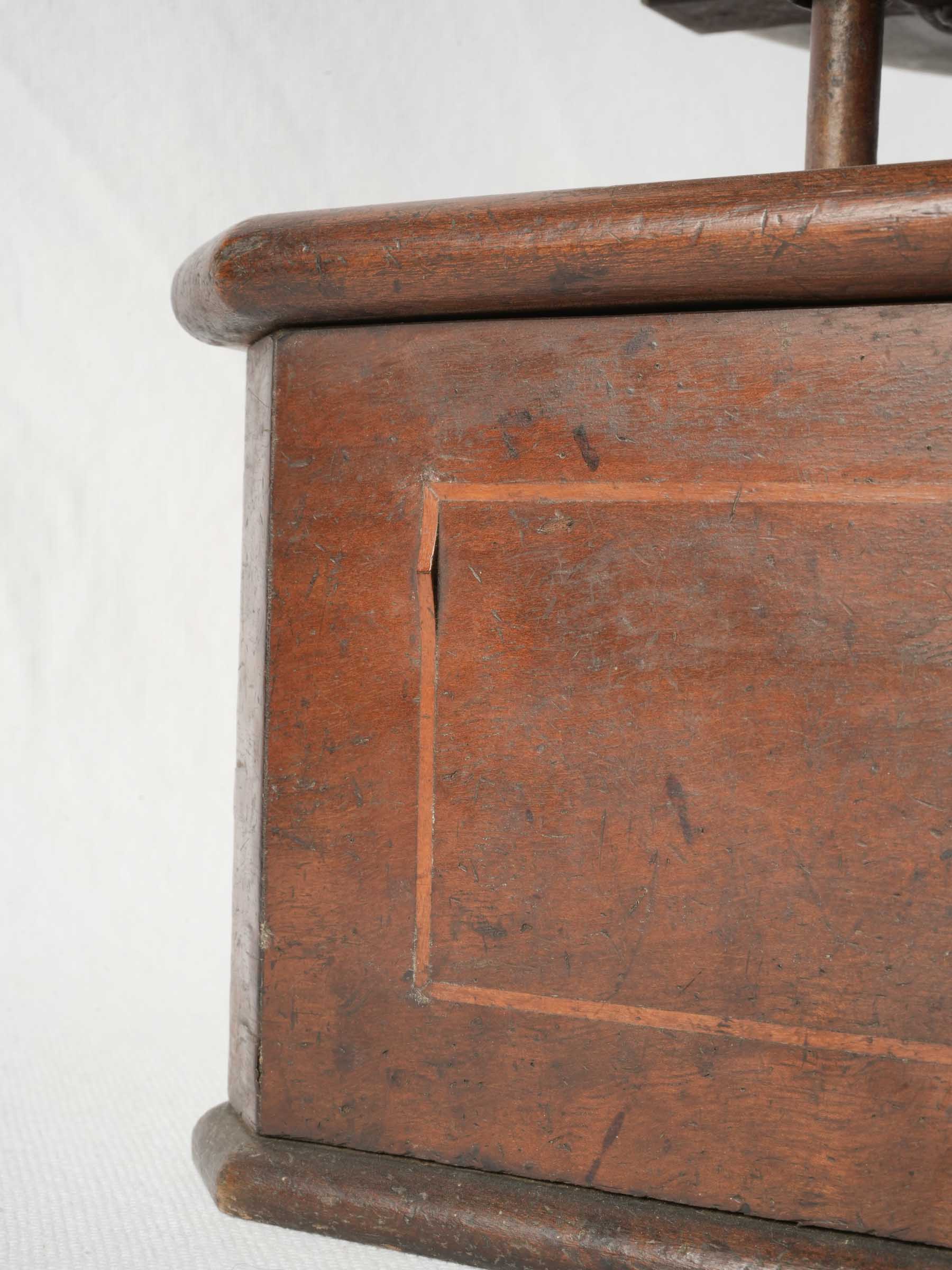 Late 19th-Century French Countertop Scale with Weights - 25¼"