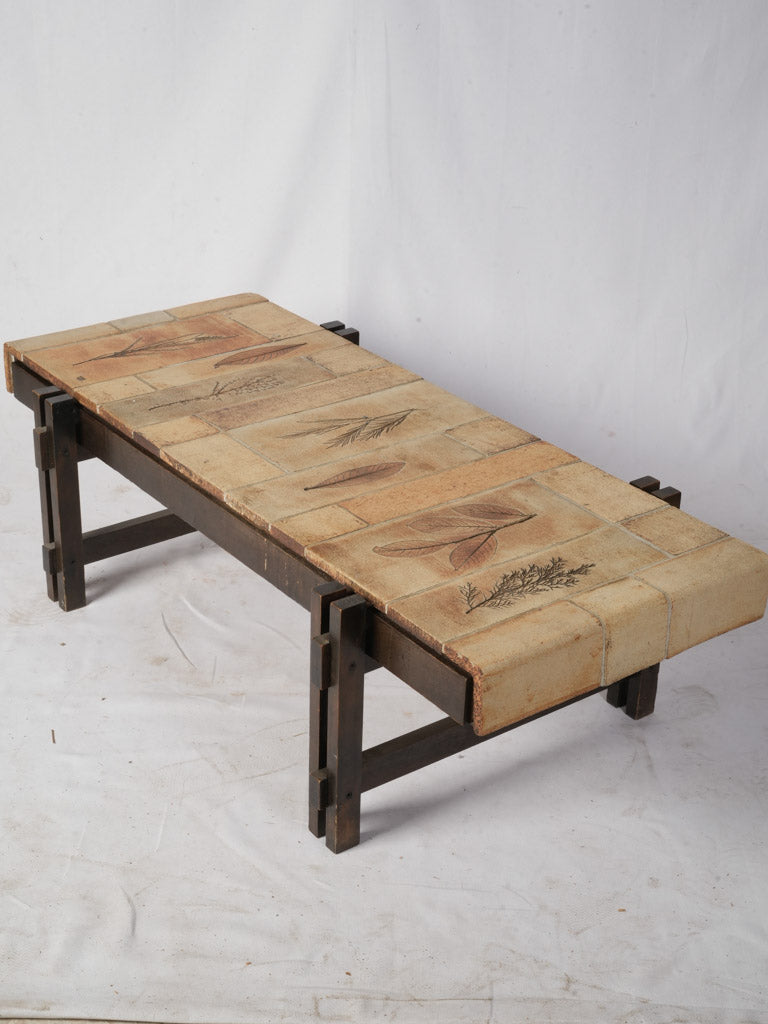 Mid-century modern ceramic table