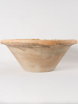 RESERVED GG Huge tian bowl w/ creamy yellow glaze 23¼"