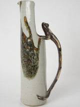 Mid-century Picault pottery pitcher feature