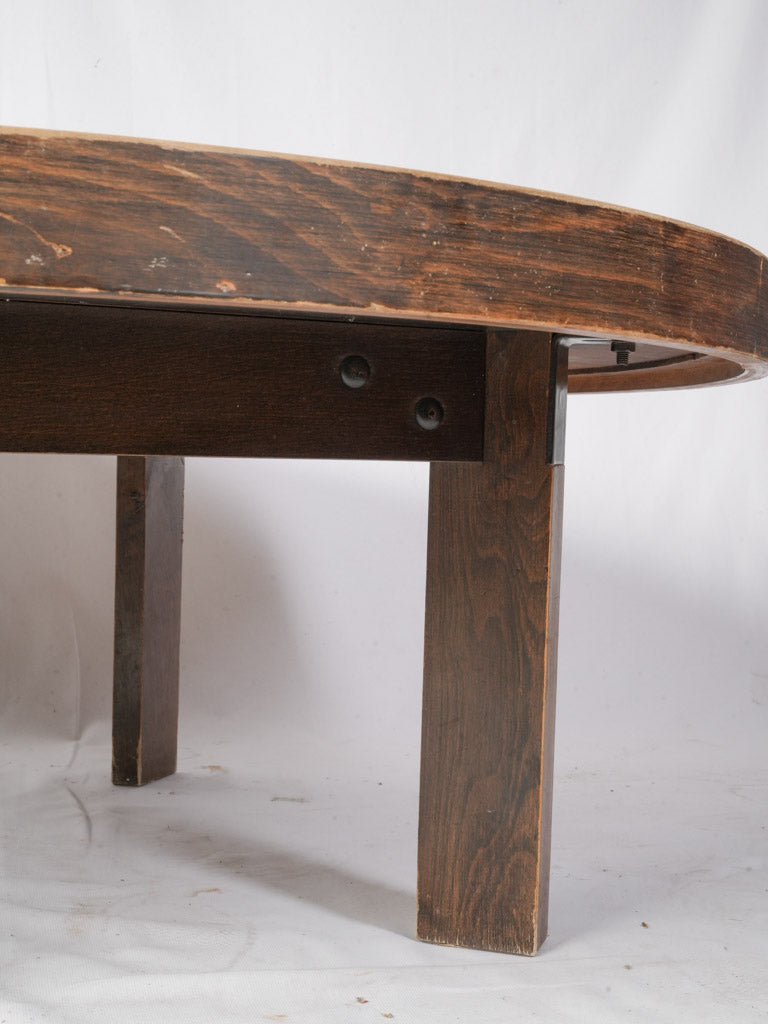 Durable tile-topped coffee table  