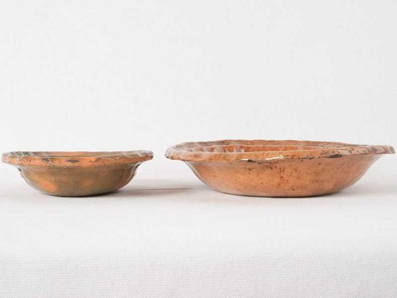 Two French platters - late 19th century