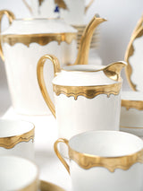 Vintage French porcelain coffee service