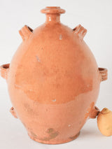 Antique French conscience oil Jug w/ 6 handles 15"