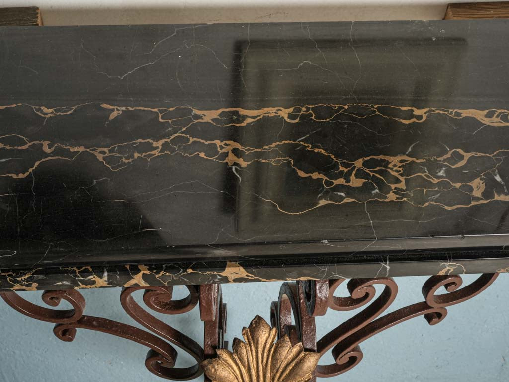 Antique French decorative consoles