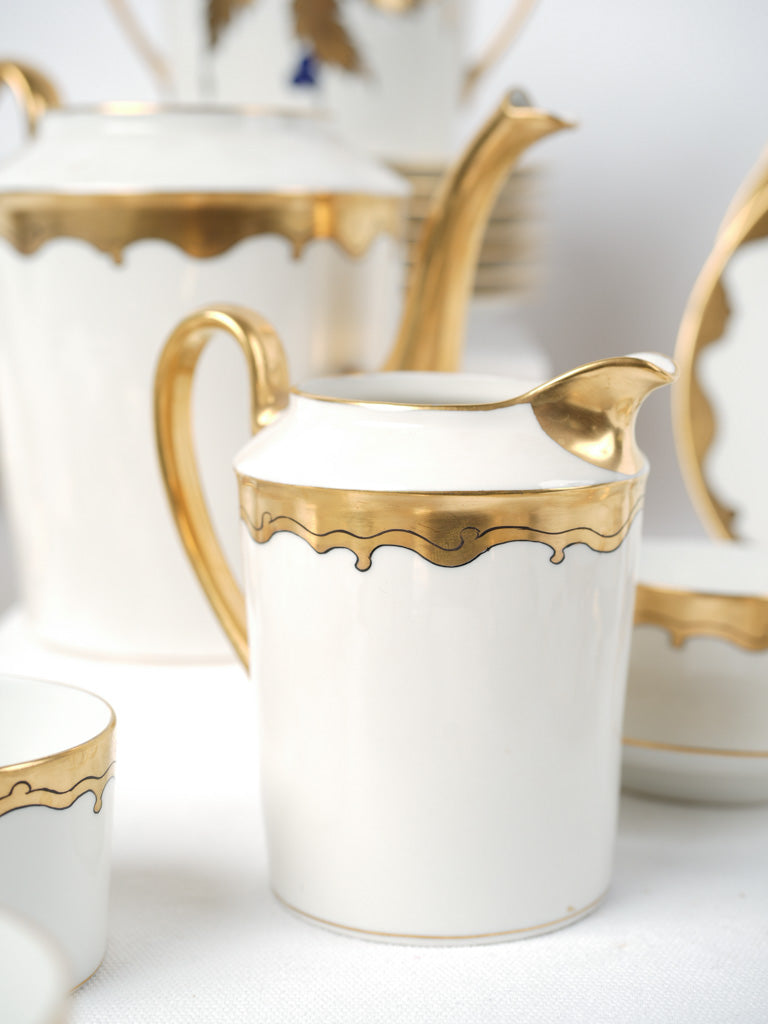 Charming antique porcelain milk jug