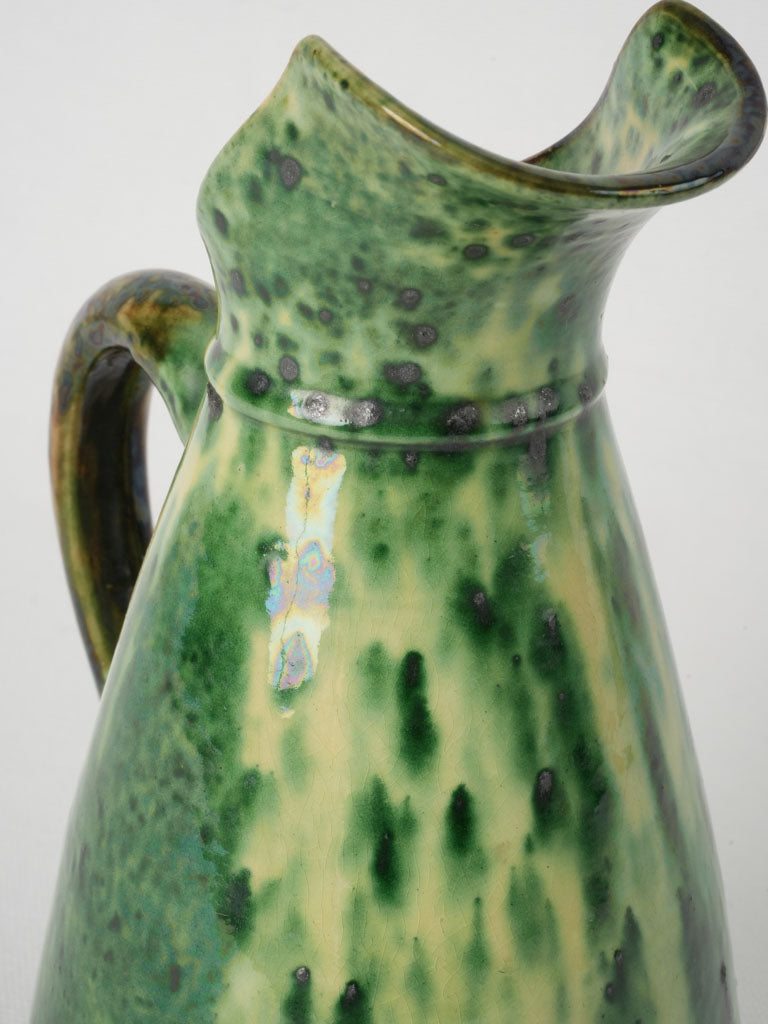 French pottery Vallauris traditional water jug