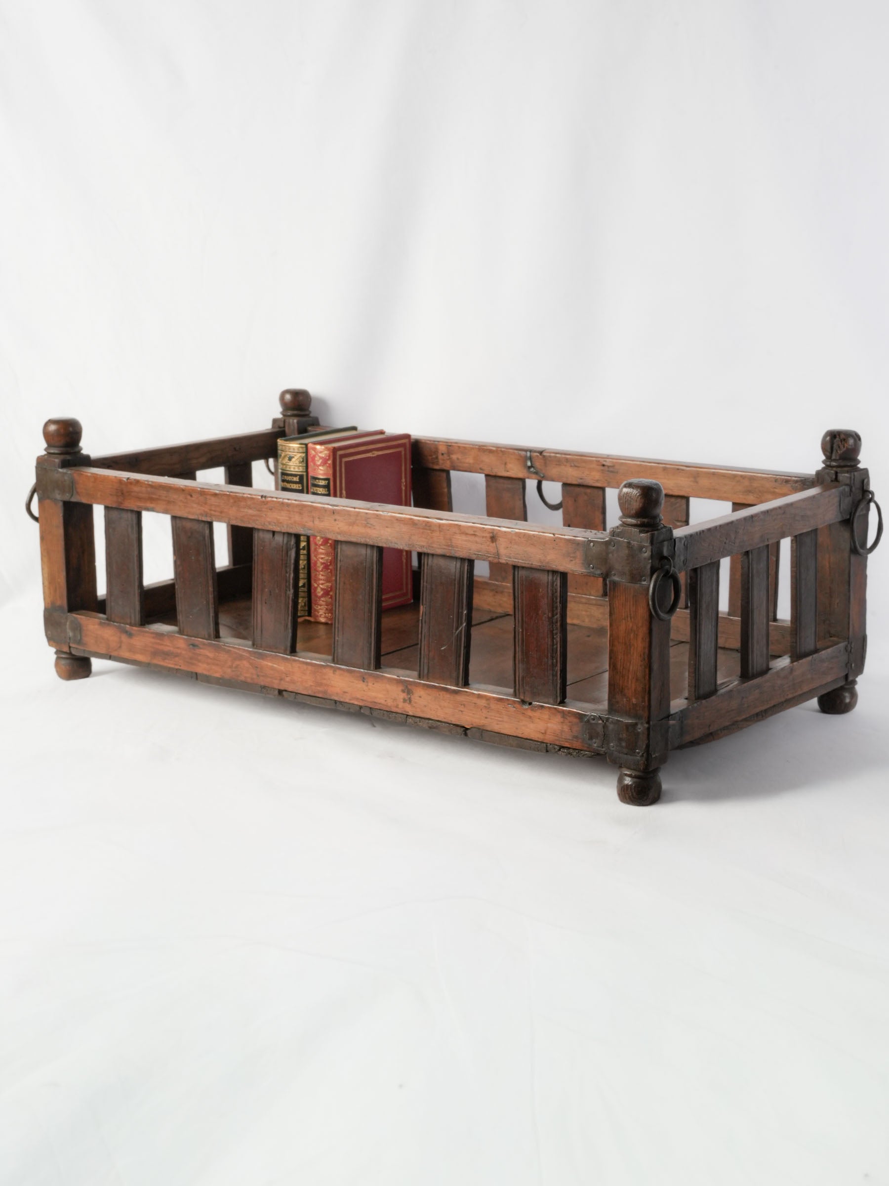 Antique French Folk Art Suspended Cradle -32¾"