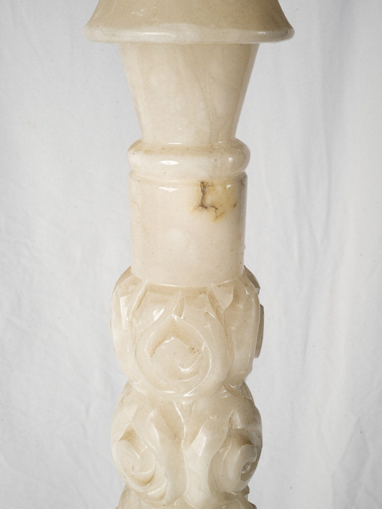 Decorative carved French floor lamp  