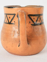 Tiny Anduze pouring jug w/ zigzag decoration 3½"