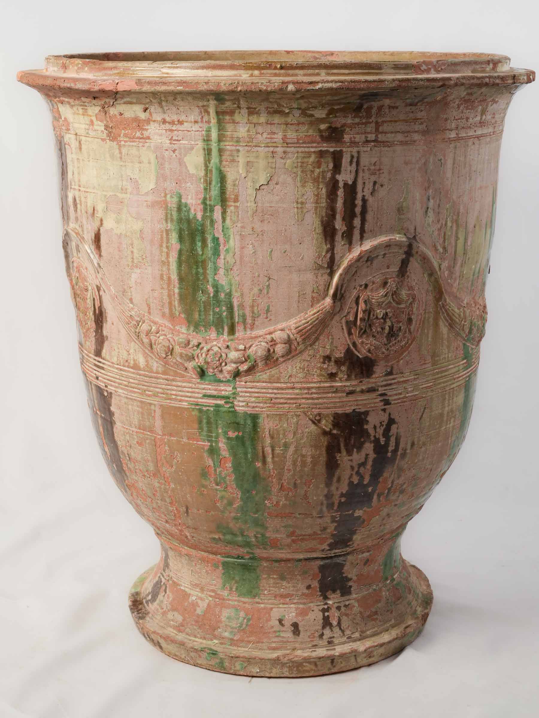 Large 19th-Century Anduze Terracotta Garden Urn - 32¾"